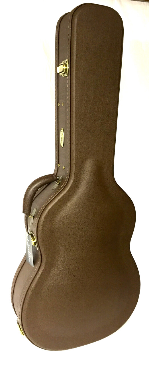 Cordoba Humicase Brown - Cordoba Humidified Archtop Classical/Flamenco Wooden Guitar Hardshell Case - Brown