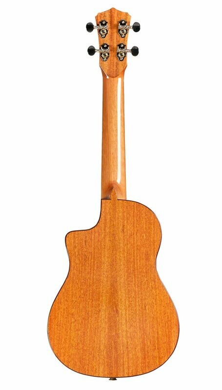 Cordoba 30T-CE, All Solid Acoustic Electric Tenor Ukulele with Polyfoam Case