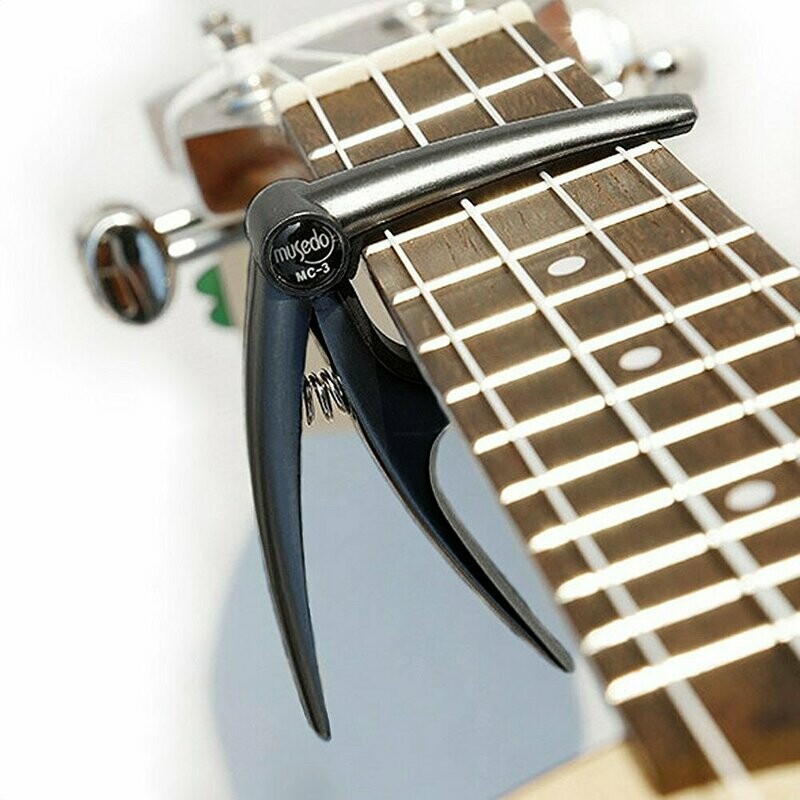 Ukulele Capo - Musedo MC-3 - Silver