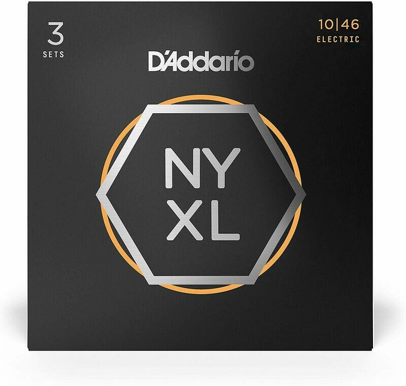 D'Addario NYXL1046-3P Nickel Plated Electric Guitar Strings (3 Sets)