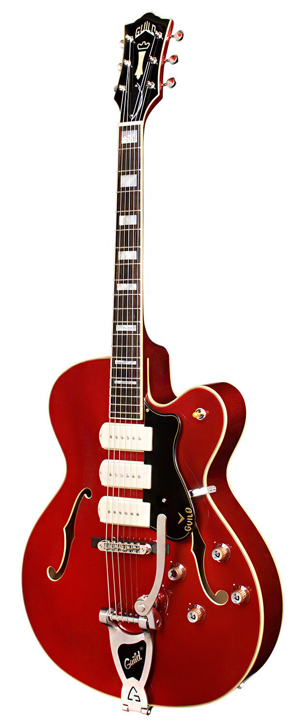 GUILD X-350 Stratford フルアコ Guild X-350 Stratford - Hollow Body Electric