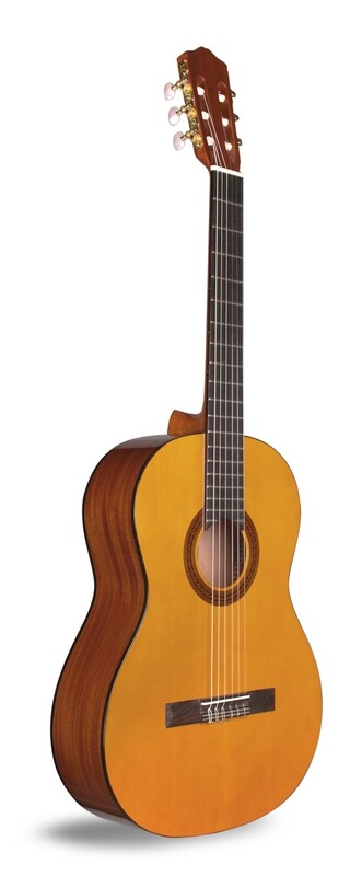 Spruce Top, Savarez Cristal Corum Strings, Hard Tension