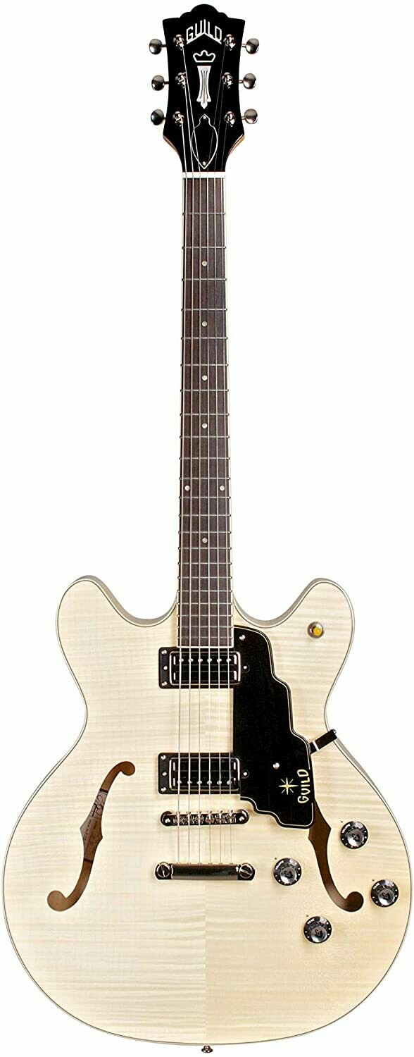 Guild Starfire IV ST - Maple Semi Hollow Body Electric Guitar (Flamed Maple)