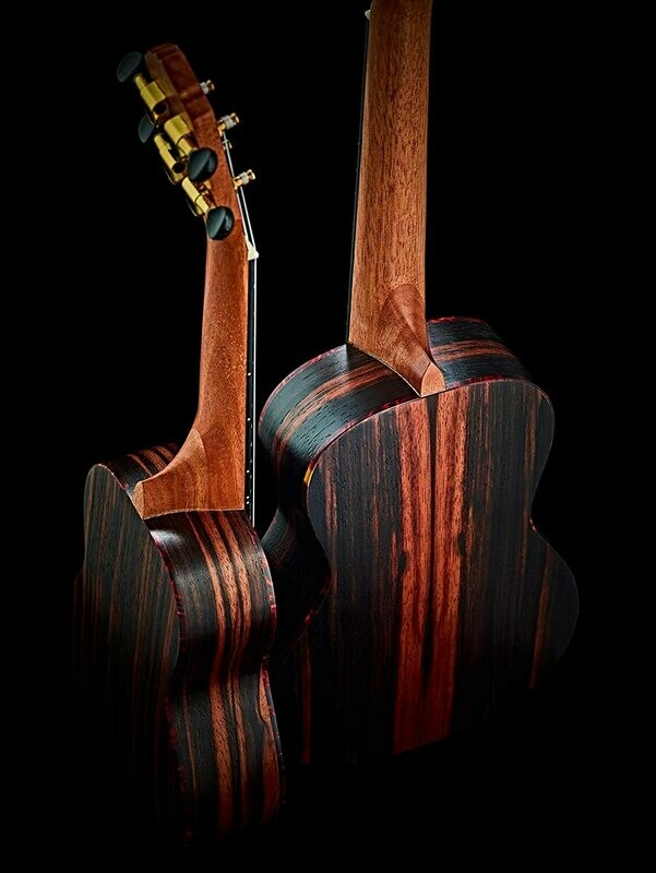 Ortega Timber Series, 4-String Ukulele, Right (RUEB-SO)