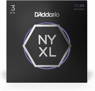 D'Addario NYXL1149-3P, Medium,11-49 (3 Sets)