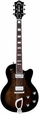 Guild Aristocrat HH Trans Black Burst - Solid Body Electric Guitar - 2020 Guild Aristocrat HH Trans Black Burst - Solid Body Electric Guitar - 2020