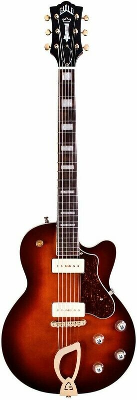 Guild Aristocrat P-90 Vintage Sunburst - Solid Body Electric Guitar Guild Aristocrat P-90 Vintage Sunburst - Solid Body Electric Guitar