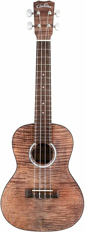 Cordoba 15CFM Granite Gray Flamed Mahogany Concert Ukulele Cordoba 15CFM Granite Gray Flamed Mahogany Concert Ukulele