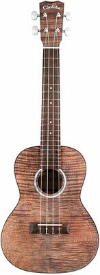 Cordoba 15CFM Granite Gray Flamed Mahogany Concert Ukulele Cordoba 15CFM Granite Gray Flamed Mahogany Concert Ukulele