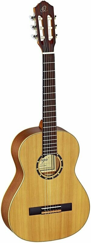 Ortega Guitars R122 - ¾ Size - 590mm - Cedar Top/Mahogany Body, Satin Finish with Gig Bag