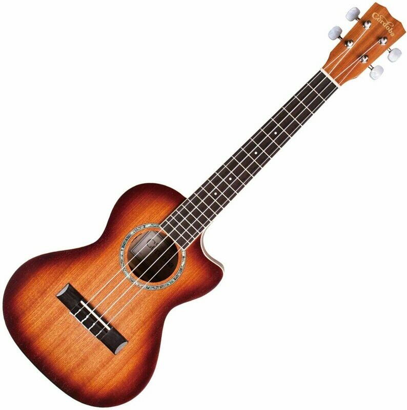 Cordoba 15TM-CE Edgeburst Tenor Acoustic Electric Ukulele Cordoba 15TM-CE Edgeburst Tenor Acoustic Electric Ukulele