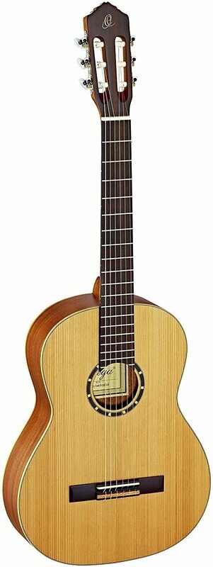 Ortega R131 Full Size Classical Guitar - Solid Cedar Top, Satin Finish