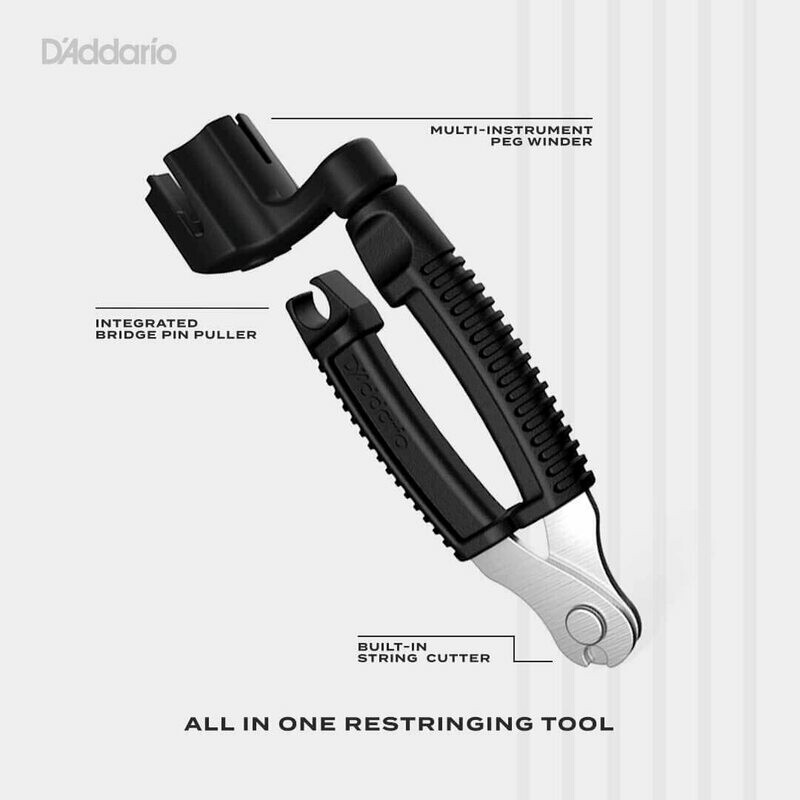 D'Addario Pro Winder - Black