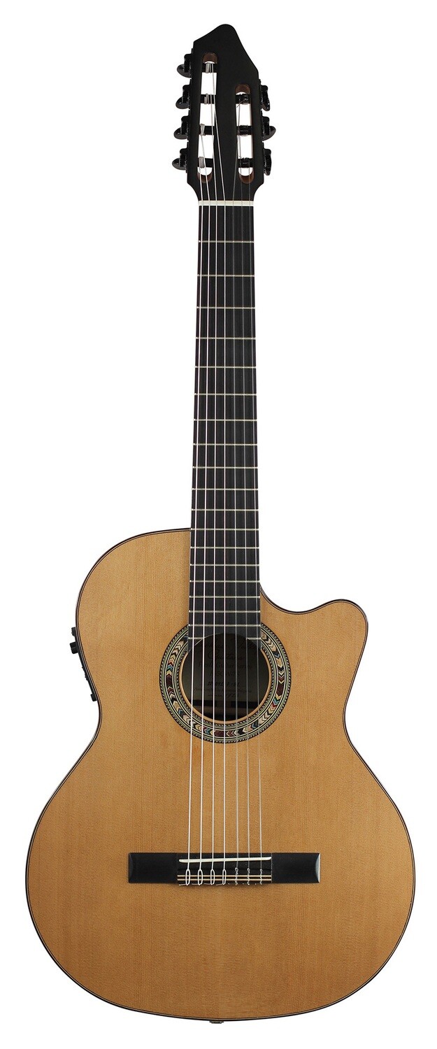 Kremona Fiesta CW-7 - 7 String Russian Classical Guitar | CalidoGuitars.com