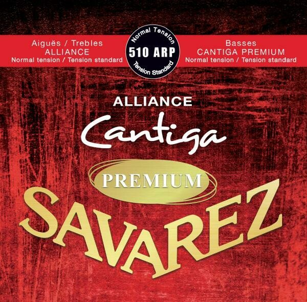 Savarez 510ARP - Cantiga Premium Basses, Alliance Trebles - Normal Tension