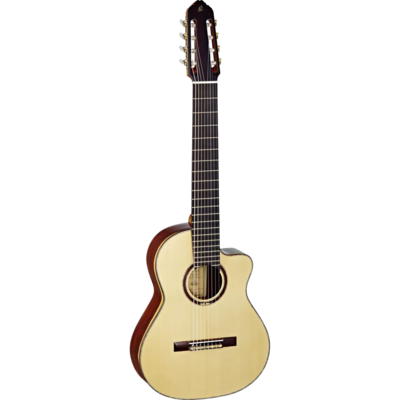 Ortega Signature Series - JRSM-COS, 8-string Classical Guitar, All Solid Wood - Spruce Top, Cocobolo Back/Sides - Handmade in Spain - Includes Heavy Duty Road Case Ortega Signature Series - JRSM-COS, 8-string Classical Guitar, All Solid Wood - Spruce Top, Cocobolo Back/Sides - Handmade in Spain - Includes Heavy Duty Road Case