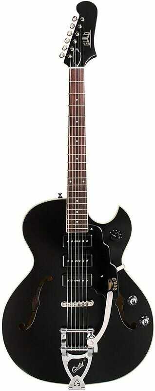 Guild Starfire I Jet 90 Satin Black Electric Guitar Guild Starfire I Jet 90 Satin Black Electric Guitar