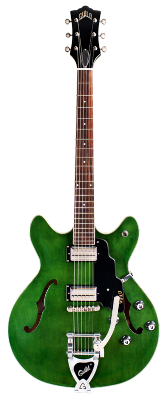 Guild Guitars Starfire I DC Semi-Hollow Body Electric Guitar, Double-Cut, Emerald Green