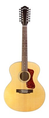 Guild F-2512E - Maple Satin Finish - 12 String Acoustic Electric Guitar