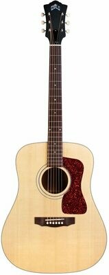 Guild D-40 Acoustic Guitar - Made in the USA! Solid Sitka Spruce top, Solid Mahogany Back/Sides - Natural Finish - Includes Guild Deluxe Hardshell Case Guild D-40 Acoustic Guitar - Made in the USA! Solid Sitka Spruce top, Solid Mahogany Back/Sides - Natural Finish - Includes Guild Deluxe Hardshell Case