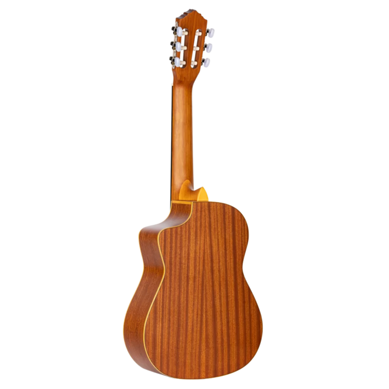Ortega Requinto Series Pro - RQ38 - Acoustic Requinto Guitar - Solid Englemann Spruce Top