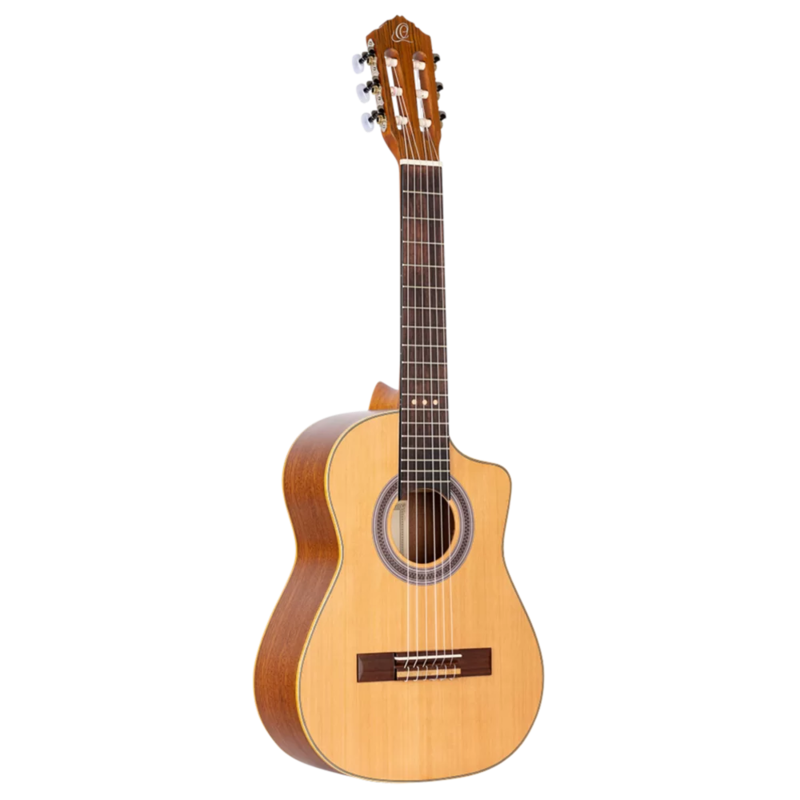Ortega Requinto Series - RQC25 - Acoustic Requinto Guitar - Cedar Top