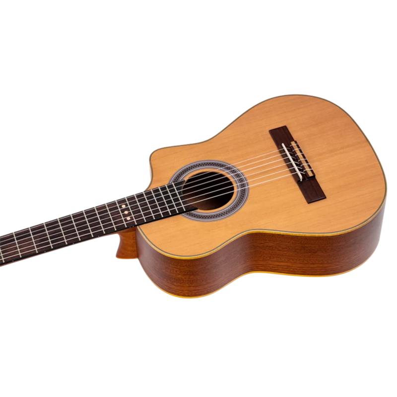 Ortega Requinto Series - RQC25 - Acoustic Requinto Guitar - Cedar Top