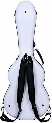Crossrock Flight Case - Classical/Grand Concert Guitar, White (CRF4030CWT)