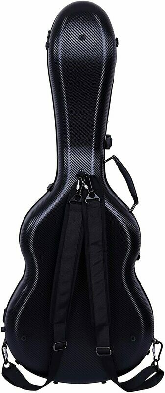 Crossrock Flight Case, 4/4 Classical Guitar Black (CRF4030CBK)
