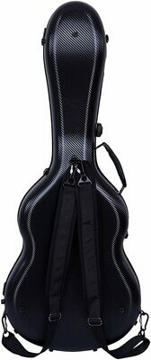 Crossrock Flight Case, 4/4 Classical Guitar Black (CRF4030CBK)