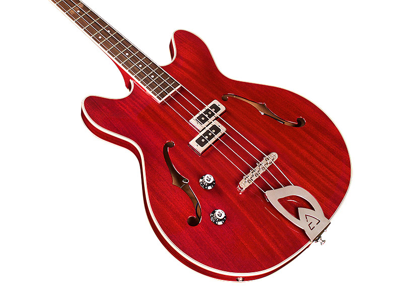 GUILD Starfire I Bass - Left Handed - 4 String Electric Bass Guitar, Cherry  Red, Lefty | CalidoGuitars.com