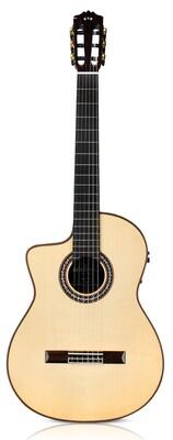 Cordoba GK Pro Negra Lefty - Gipsy Kings Signature - Professional Acoustic Electric Flamenco Guitar