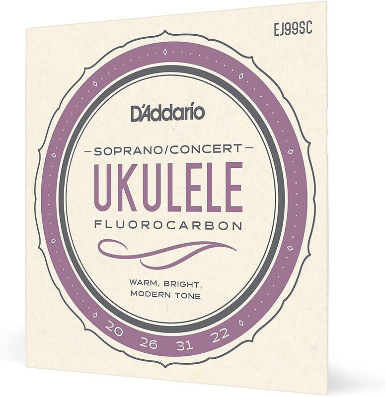 D'Addario EJ99SC Pro-Arté Carbon Ukulele Strings, Soprano/Concert