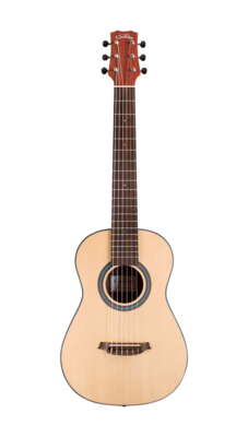Cordoba Mini II Padauk Small Body Traditional Nylon String Guitar, Natural