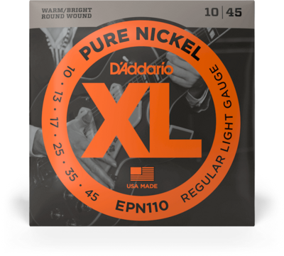D'Addario 10-45 Regular Light Set Electric Guitar Strings - EPN110
