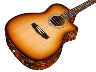 Guild OM-260CE Deluxe Burl, Acoustic Electric Guitar