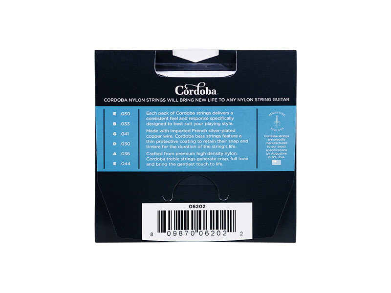 Cordoba Nylon Guitar Strings - Blue – Hard Tension