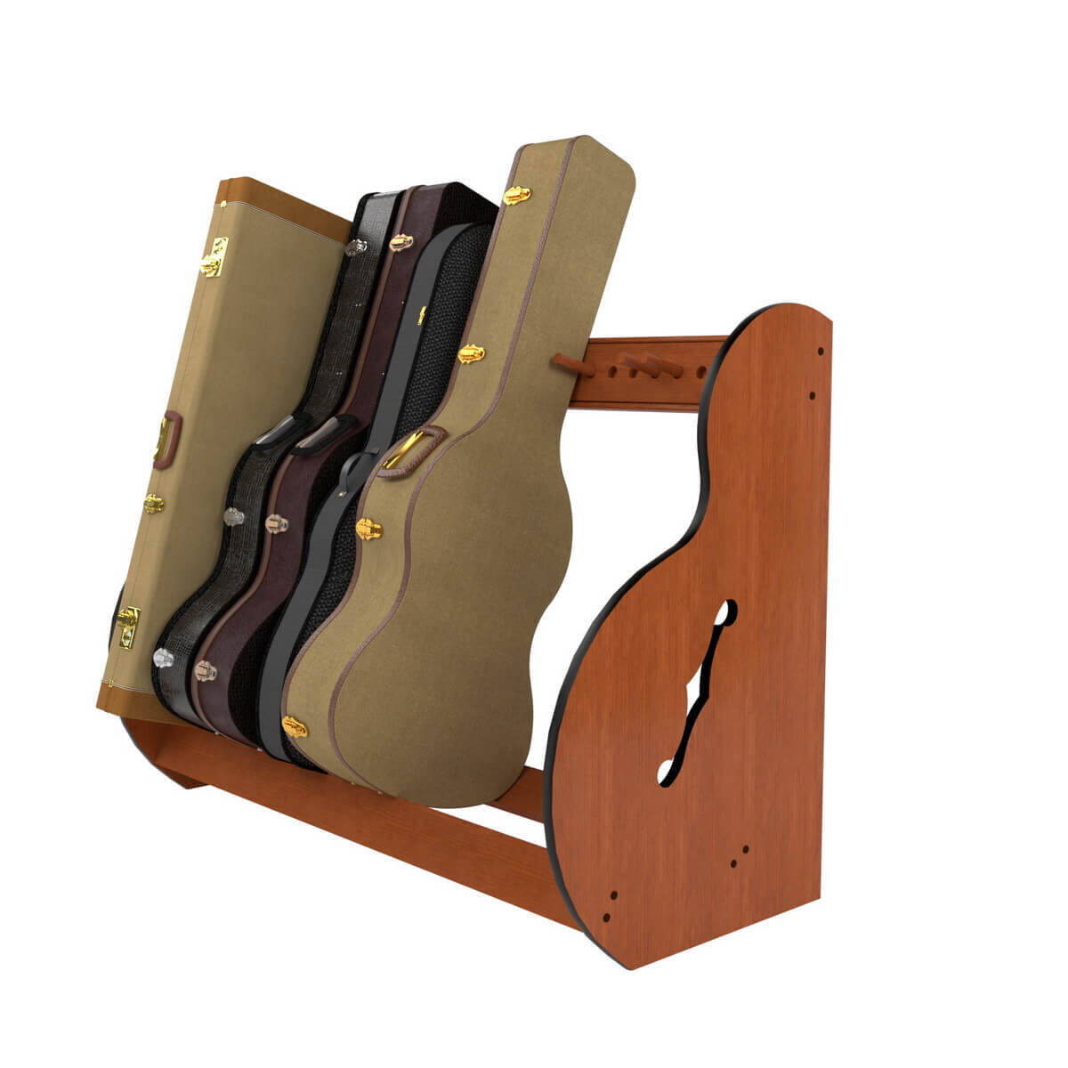 The Studio™ Standard Guitar Case Stand (7-9 cases)