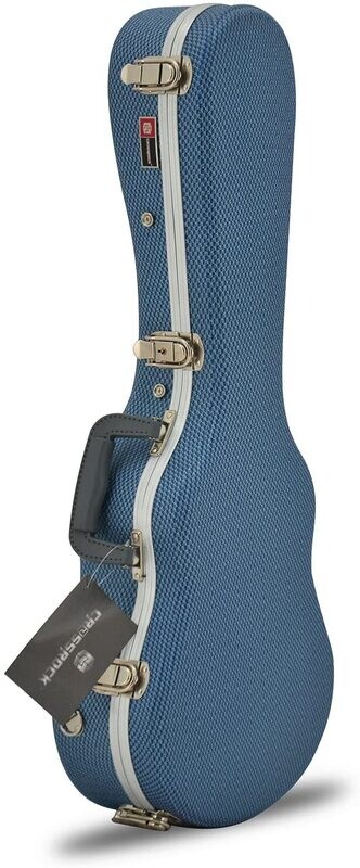 Crossrock ABS Hardshell Case - Tenor Ukulele - Blue