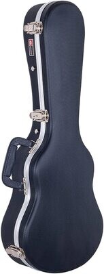 Crossrock ABS Hardshell Case - Tenor Ukulele - Black