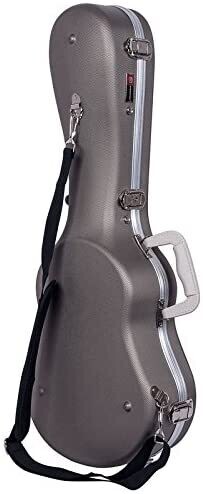 Crossrock ABS Hardshell Case - Tenor Ukulele - Champagne