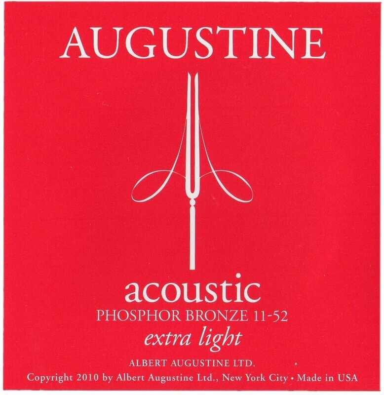 Augustine Acoustic Phosphor Bronze, Extra Light