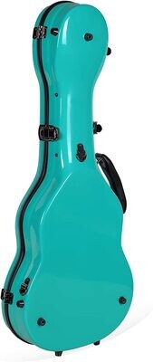 Crossrock Deluxe Fiberglass Case - Tenor Ukulele (CRF2020TUMB) - Mint Blue