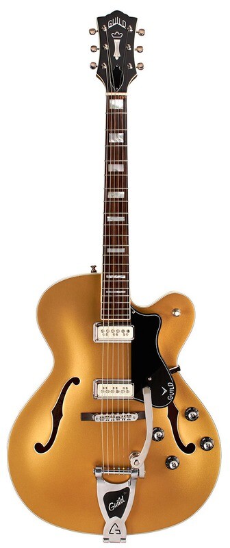 Guild X-175 Manhattan Special - Hollow Body Electric Guitar - Gold Coast