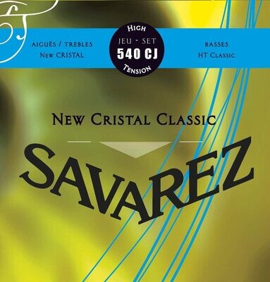 Savarez 540CJ - New Cristal Classic Strings - High Tension Savarez 540CJ - New Cristal Classic Strings - High Tension