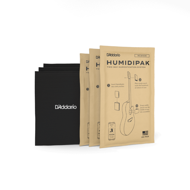 D'Addario Humidipak Maintain - Automatic Humidity Control System (for guitar)