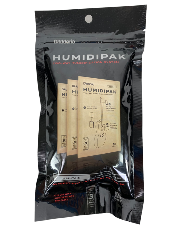 D'Addario Humidipak System - Replacement Packets, 3-pack