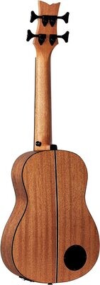 Ortega Fretless Ukulele Bass - Lizard Series 4 String Ukulele Bass, LIZZY-BSFL-GB