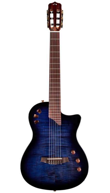 Cordoba Stage Limited Blue Burst with Cordoba Nylon Gig Bag Cordoba Stage Limited Blue Burst with Cordoba Nylon Gig Bag