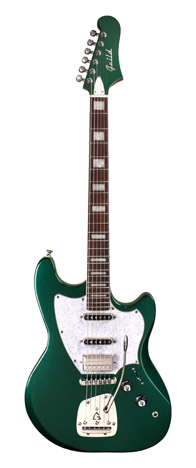 Surfliner Deluxe Evergreen Metallic - Solid Body Electric Guitar Surfliner Deluxe Evergreen Metallic - Solid Body Electric Guitar
